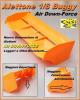 Aileron Wind 1/8 Off Road AIR DOWN-FORCE Universal Orange