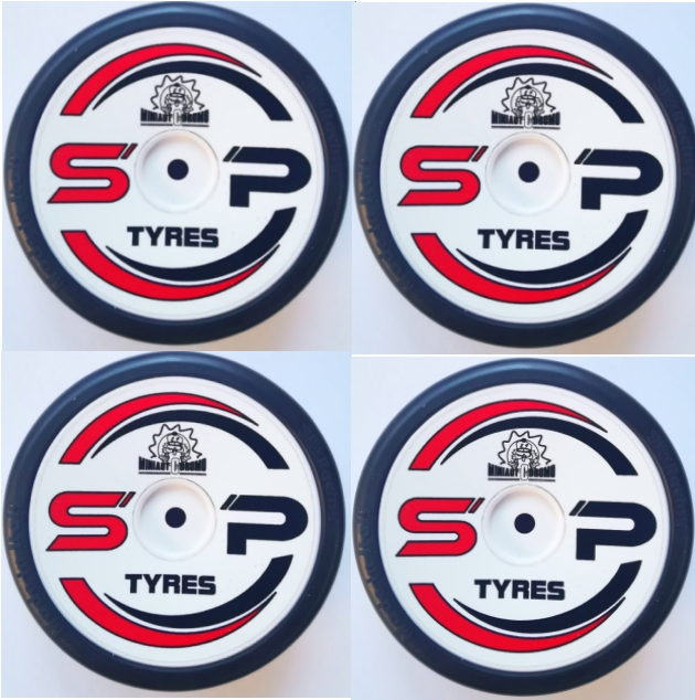 1/10 slick tires RCE competition TYPE B - 4 tires