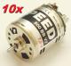 10 x Electric Motor for Compettion SPEED 500 BB VZ AUTO 1/10 Him