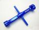 17mm & 23mm Dual Socket Wrench / (blue)