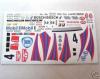 Fiat 500 decals 1/10 for all bodies 1 pcs.
