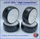 1/8 GT TIRES SLICK HIGH TEMPERATURES SUPER SOFT (1 set=2 pairs)