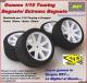 1/10 Foam tires SP for WET and RAIN (2 pairs)