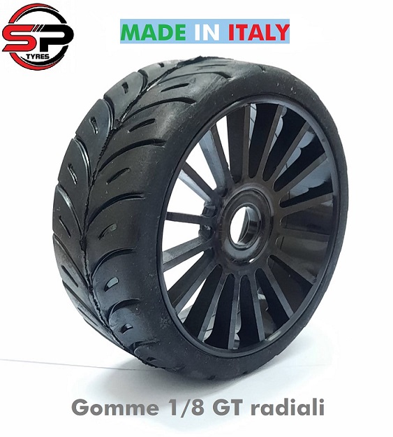 NUOVI CERCHI PER SPUGNE E RADIALI 1/8 GT